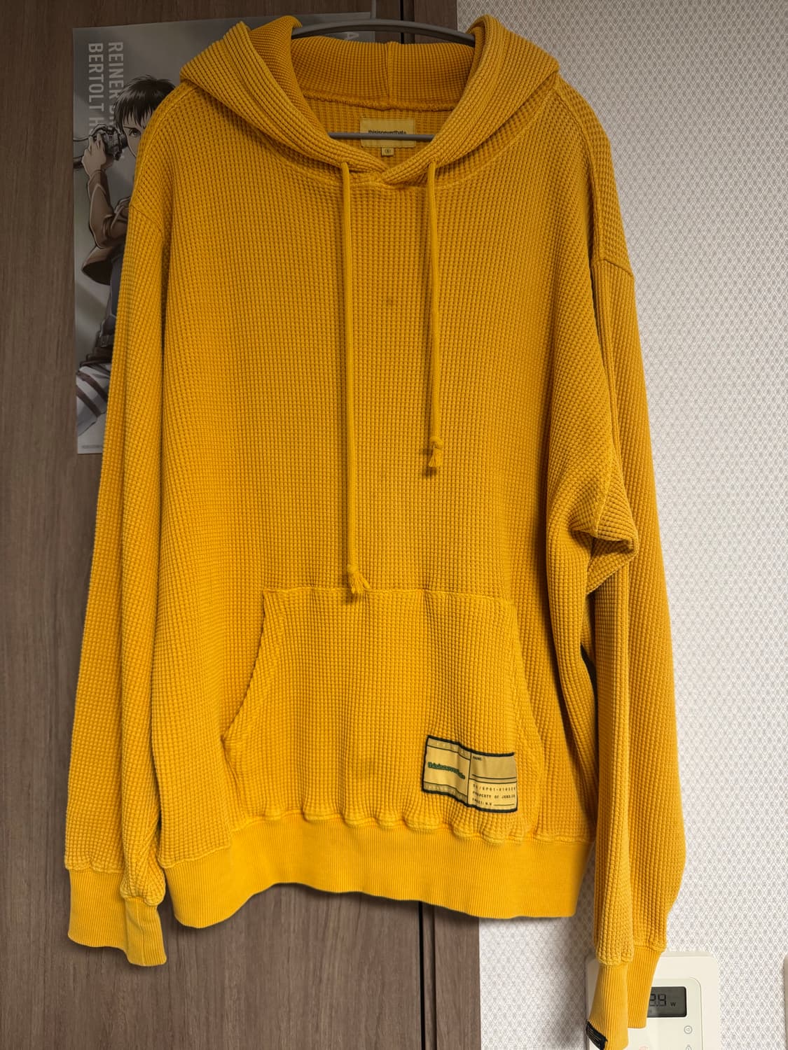 디스이즈네버댓 와플 후디 상품이미지1