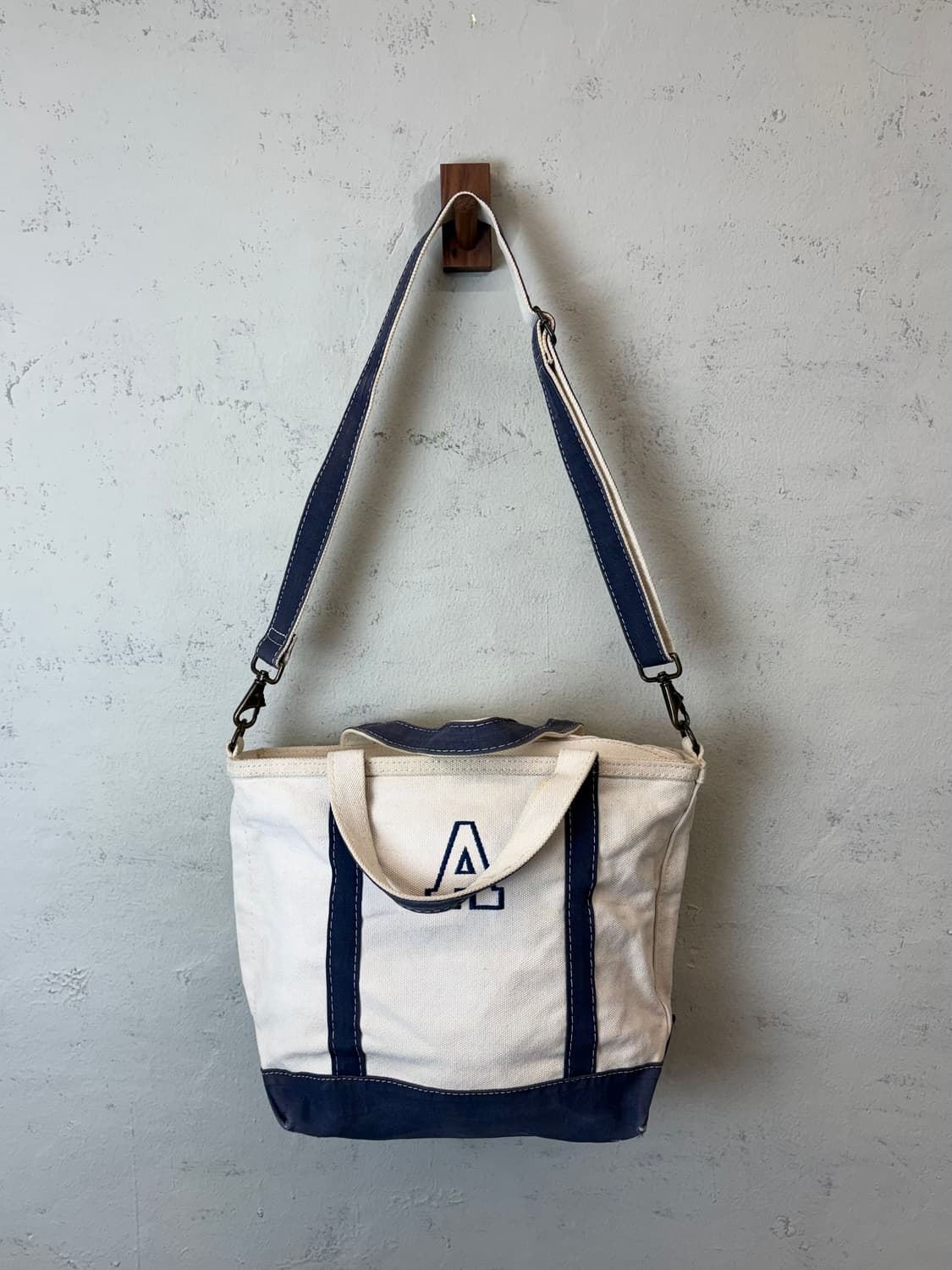 L.L.Bean 엘엘빈 빈티지 투웨이 캔버스 토트 크로스백 상품이미지1