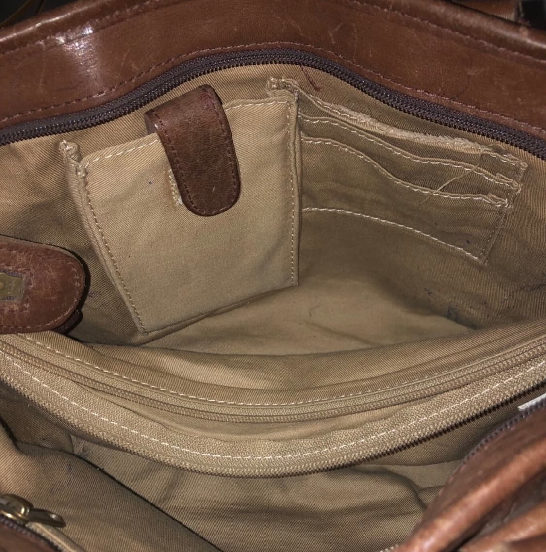 L.L.Bean Field & Town 레더 토트백 / 엘엘빈 빈티지 / 상품이미지3