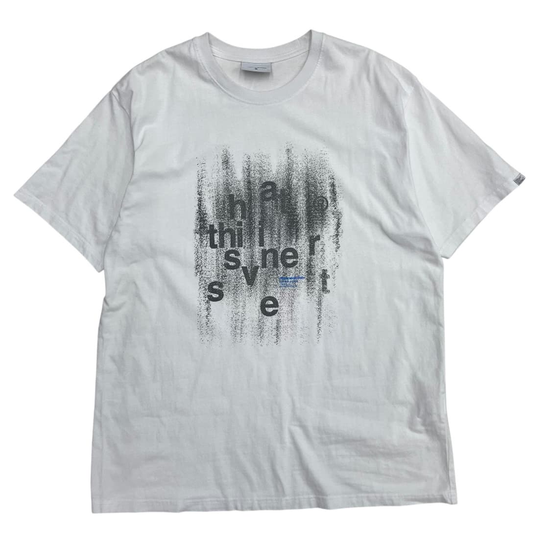 디스이즈네버댓 프린팅 화이트 반팔 M 상품이미지2