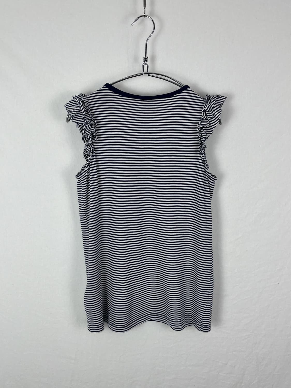 Polo Ralph Lauren 러플 스트라이프 슬리브리스  상품이미지7