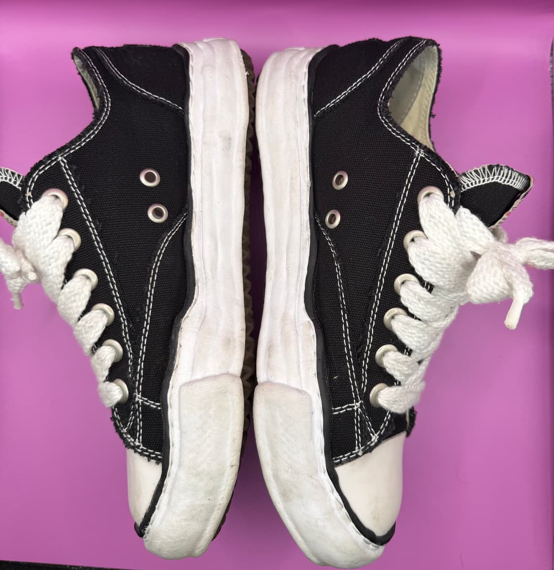 메종 미하라 야스히로 베이커 로우탑 스니커즈 상품이미지4