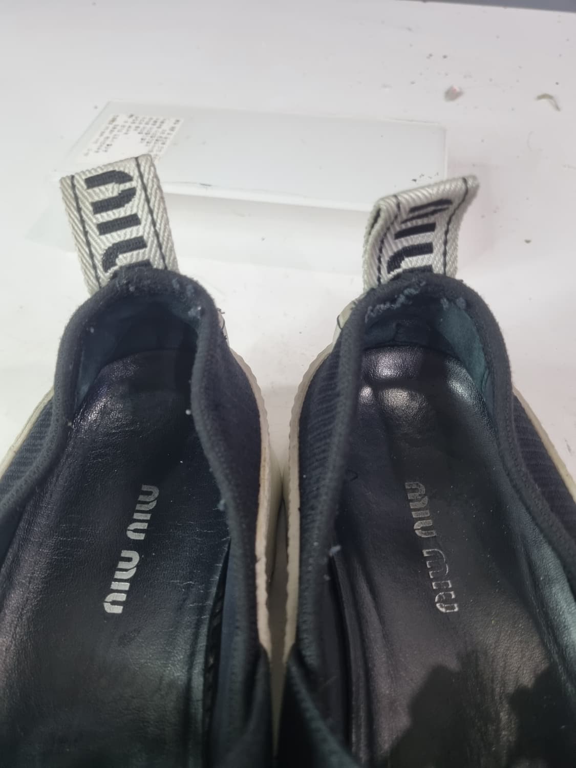 38 미우미우 발레리나 플랫슈즈 상품이미지5