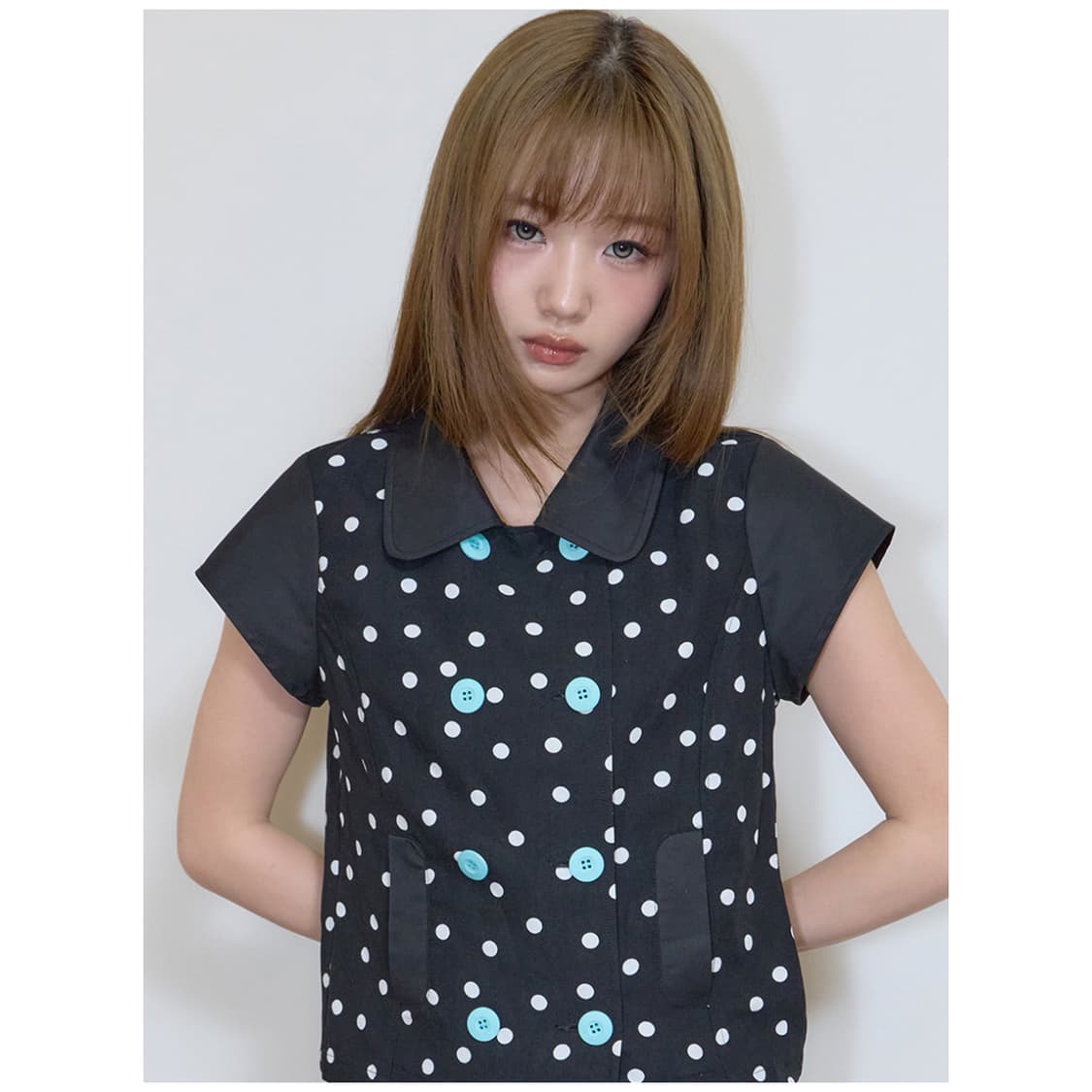 SK DOT JACKET (BLACK) 상품이미지2