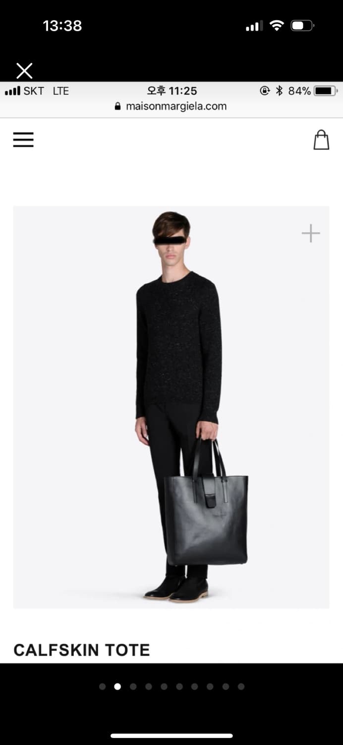 마르지엘라 가죽 토트백 상품이미지2