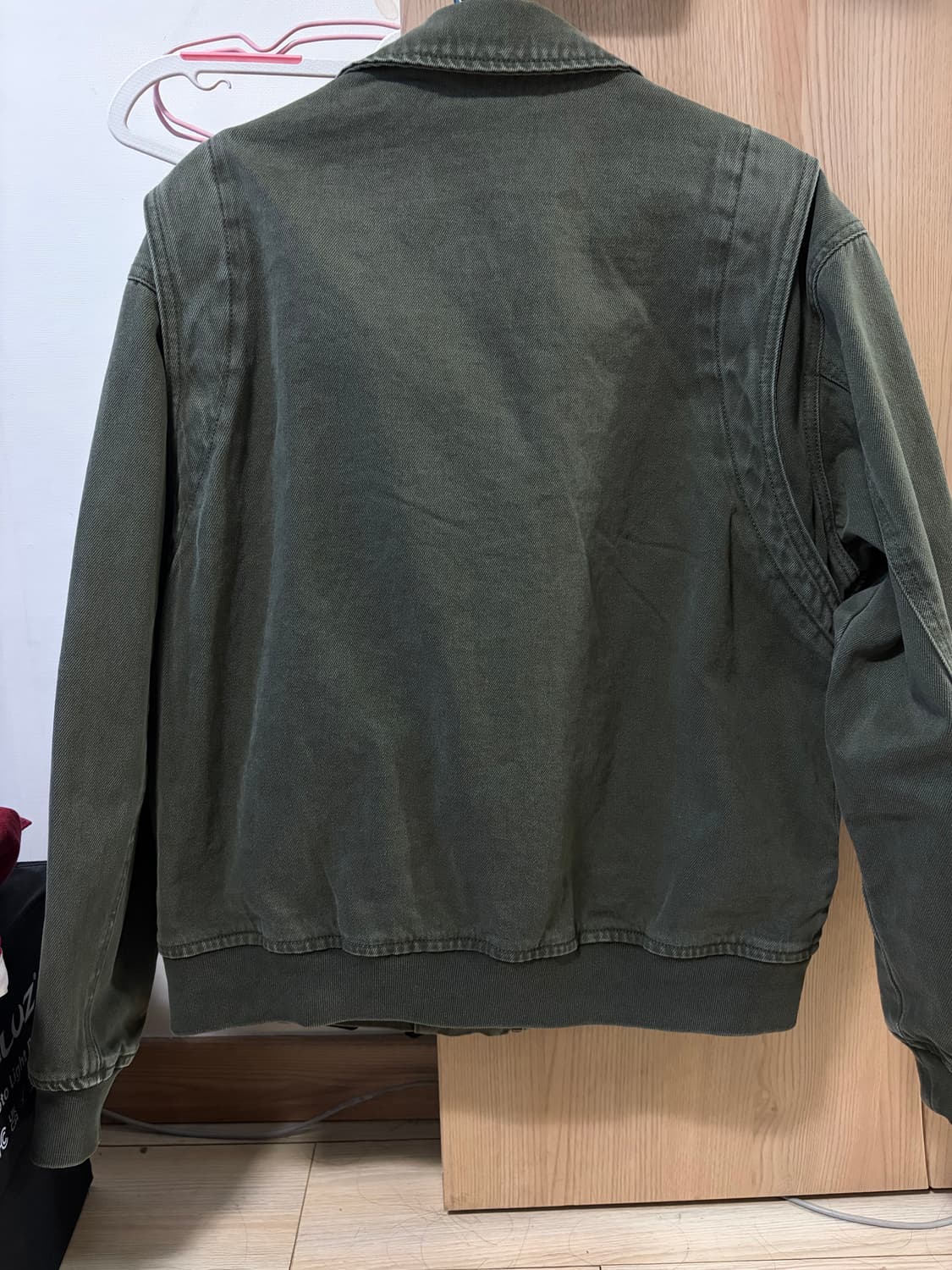 택잇음) 남•여 공용) 걍새거 💚버튼트💚무신사 ) 가먼트다잉 트월 세 상품이미지10