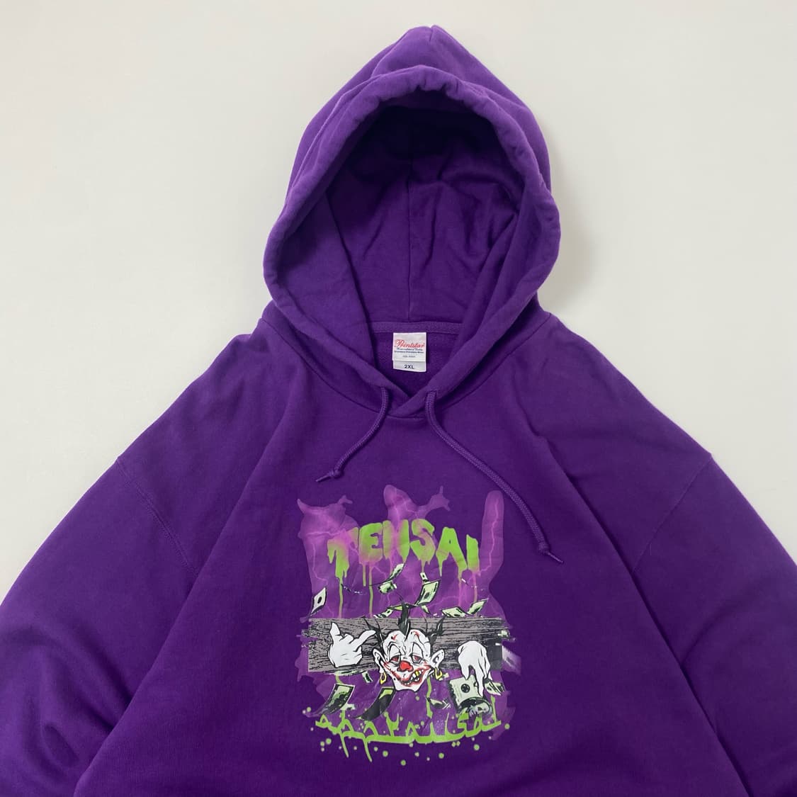 프린트 후드티 상품이미지1