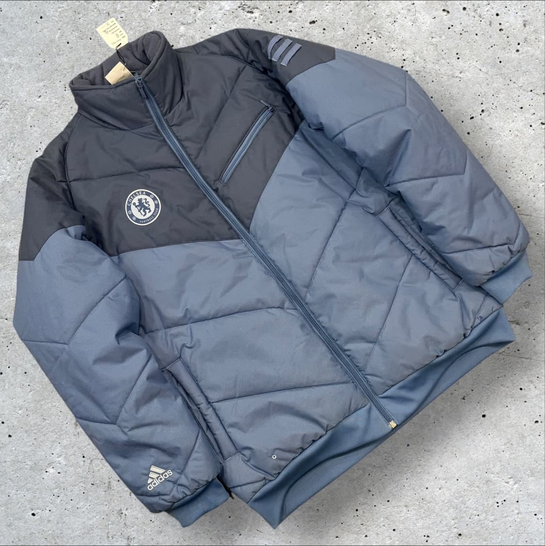 [110] 07s 아디다스 첼시 패딩 자켓 블루 B920 상품이미지1