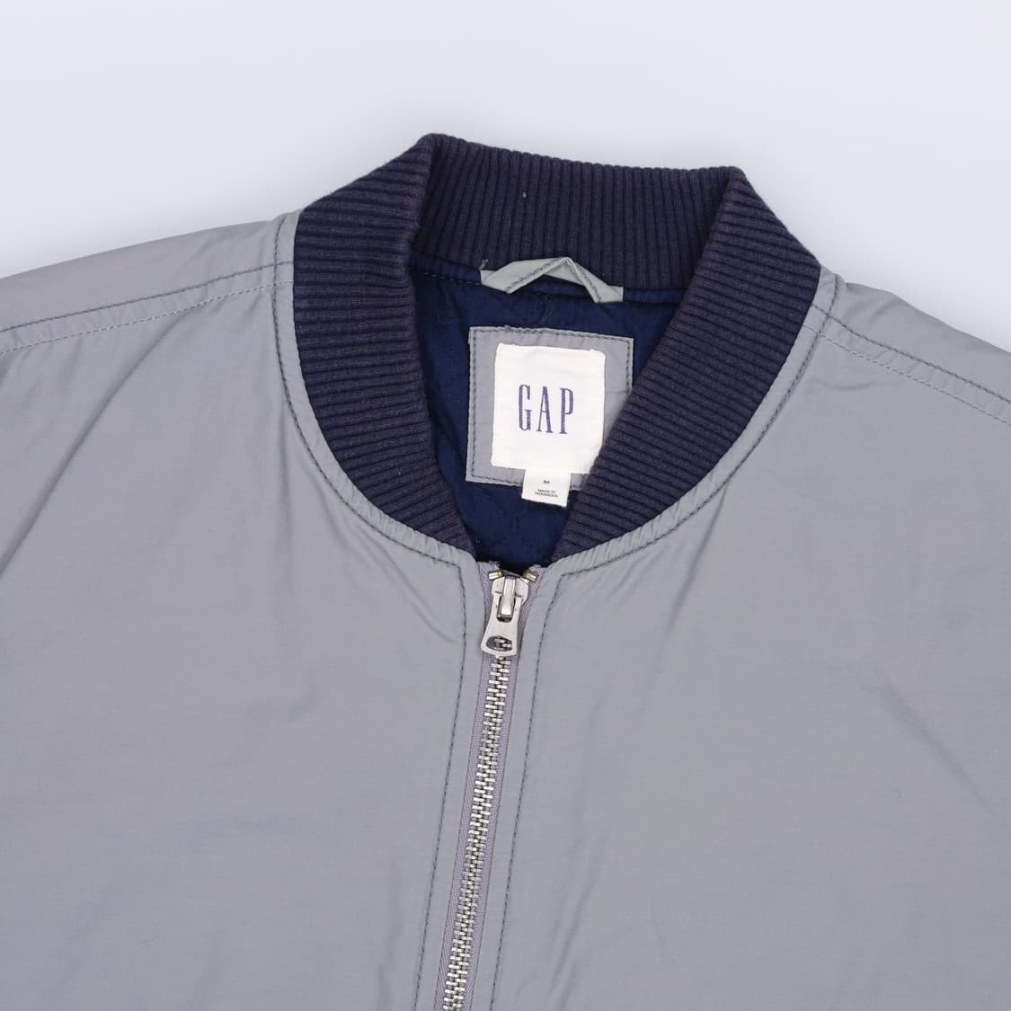 M 갭 블루종 누빔 봄버자켓 0306H1 상품이미지3