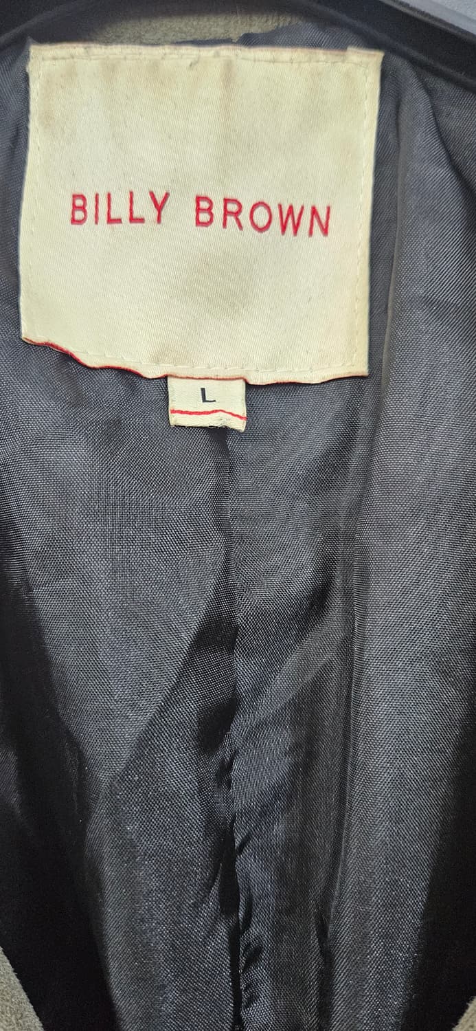 빌리브라운 스웨이드 자켓 카키색 L 상품이미지3