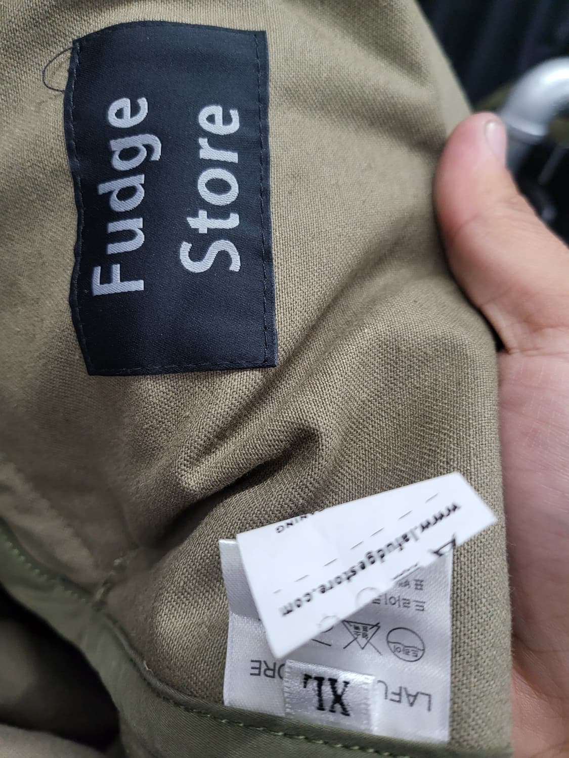 군색 야상 프리사이즈 빈티지 상품이미지4