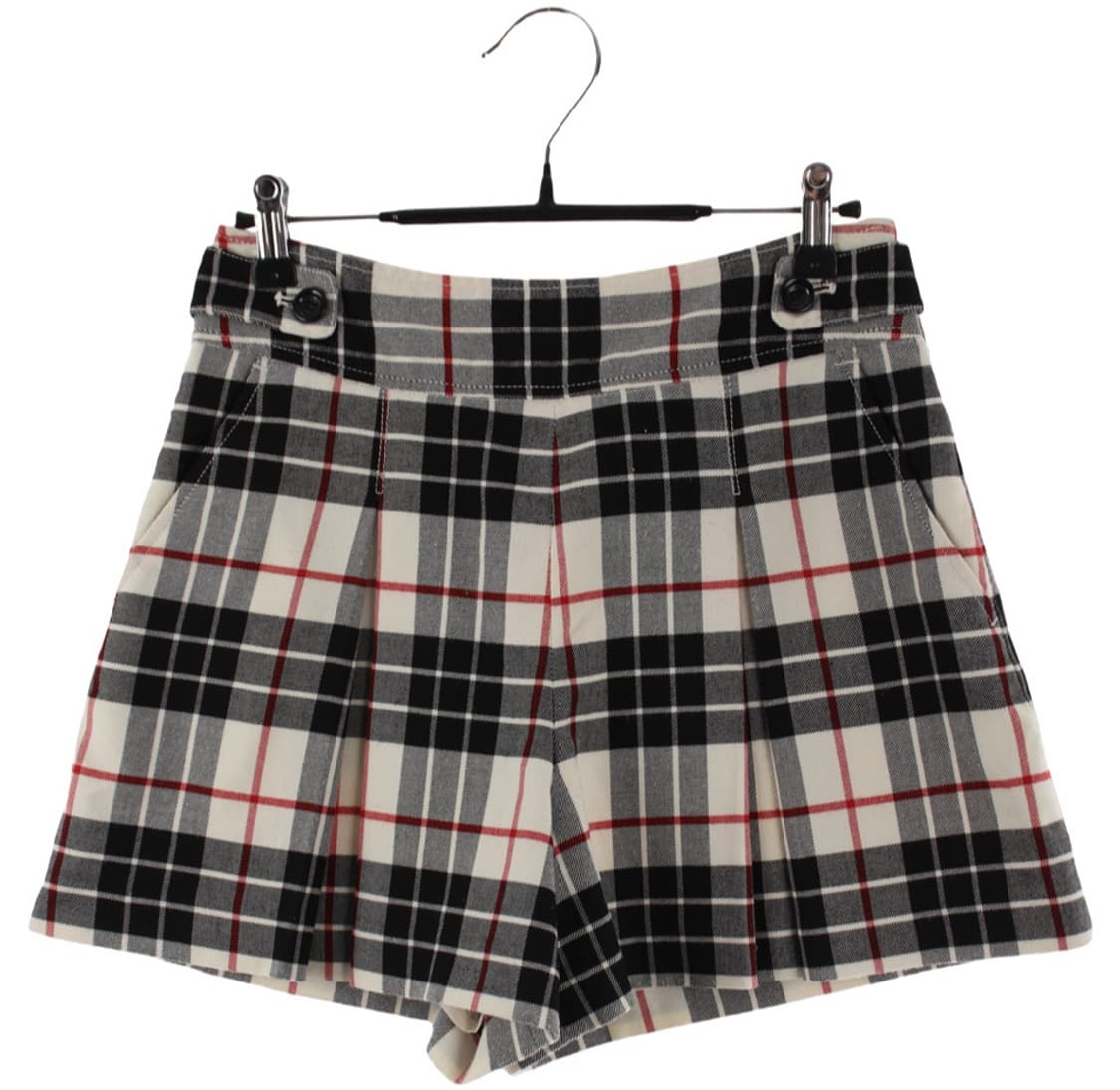 체크 패턴 반바지 숏팬츠 갸루 일본 일브 빈티지 처분 라떼갸루 대장 상품이미지1