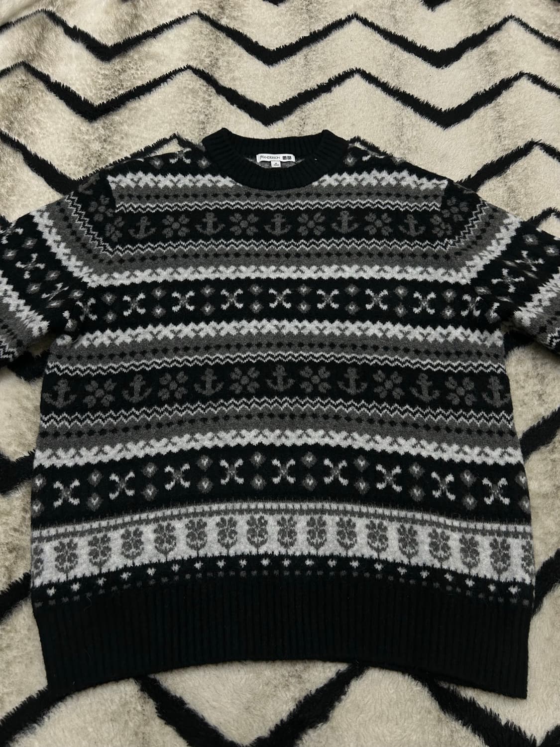 [M]유니클로xJw앤더슨 페어아일 니트 상품이미지2