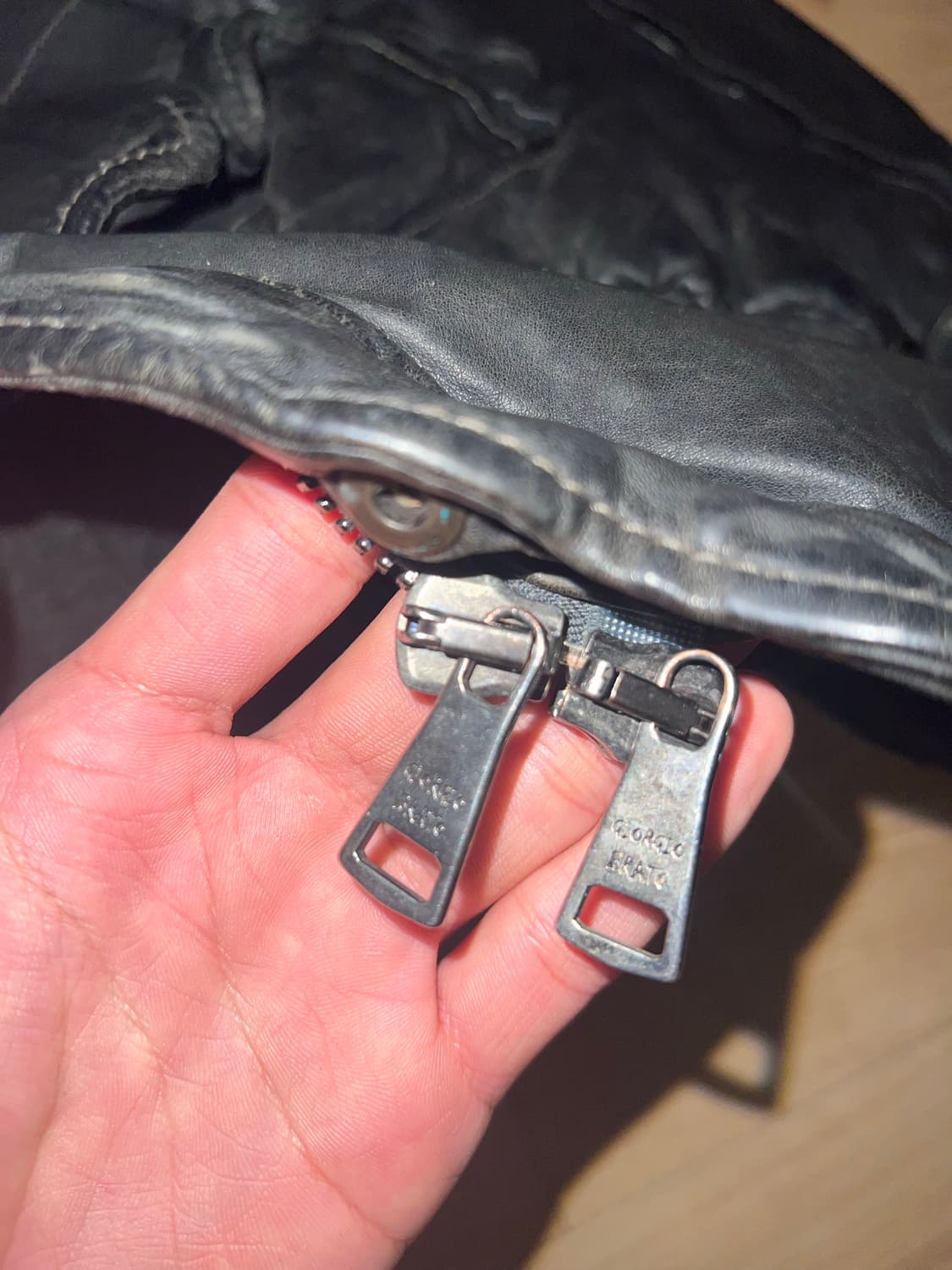 GiorgioBrato archive real leather jacket 상품이미지7