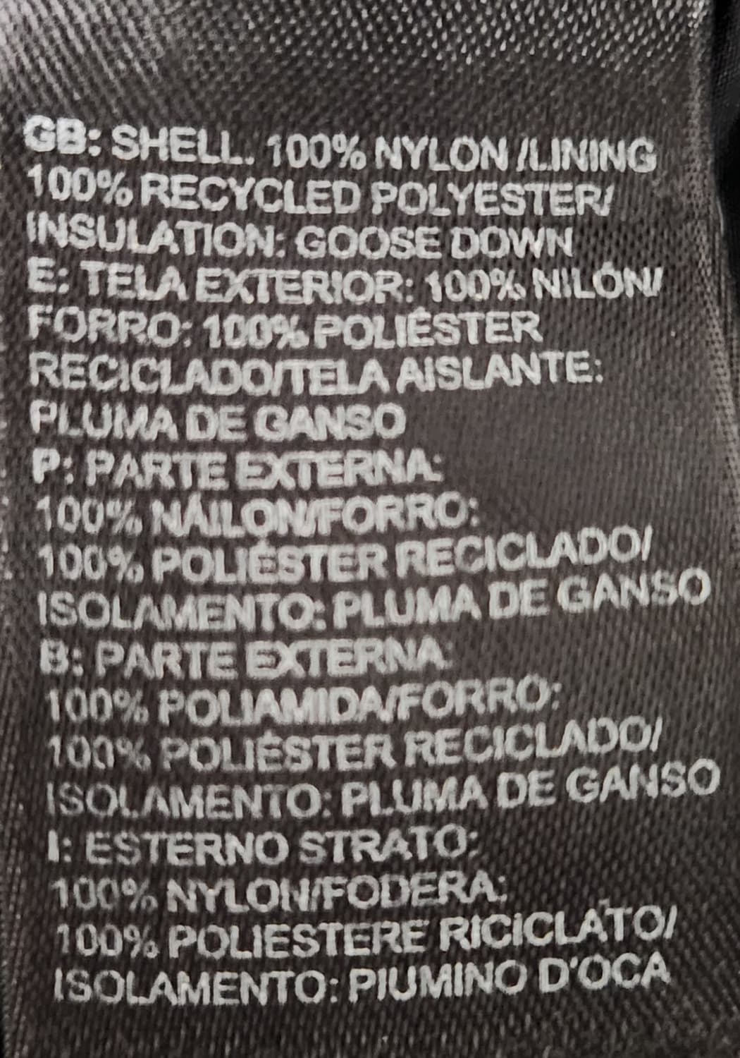 노스페이스 해외판 눕시 구스패딩 M  (95-100) 상품이미지5