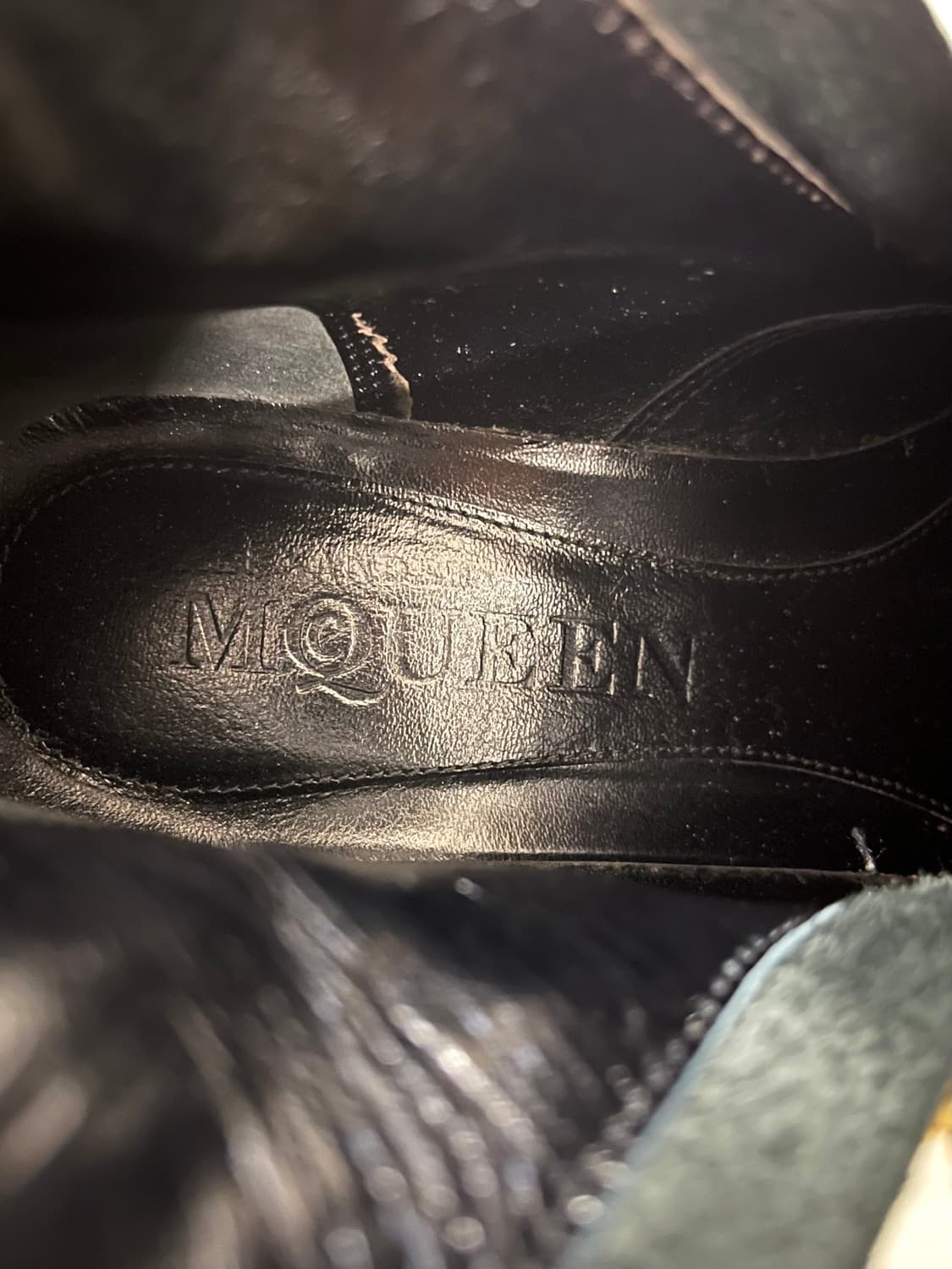 알렉산더 맥퀸 스터드 바이크 부츠 상품이미지9