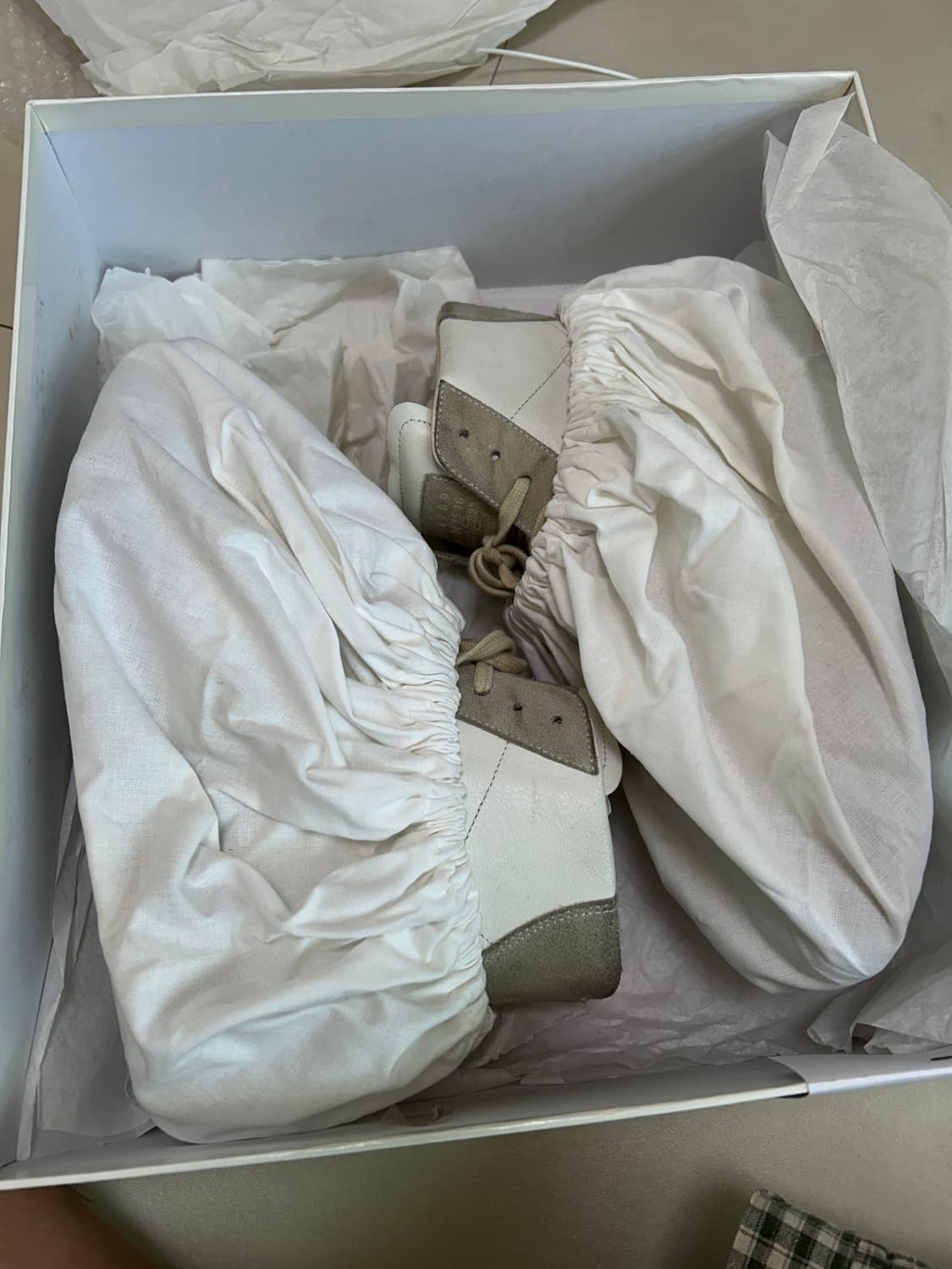 메종 마르지엘라 독일군 타비 하이탑 판매합니다. 상품이미지3