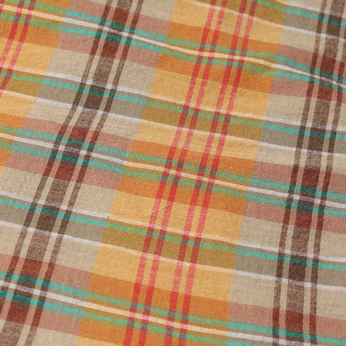  BEAMS "Orange Check Shirts" 상품이미지7