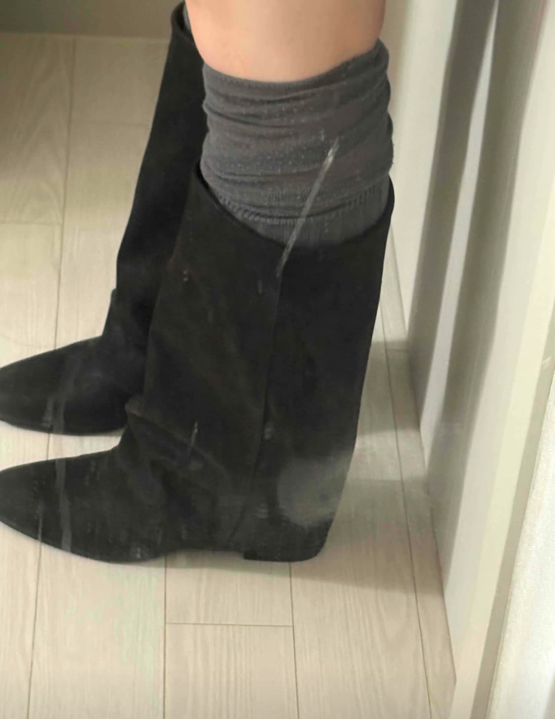 suede lether boots 상품이미지1