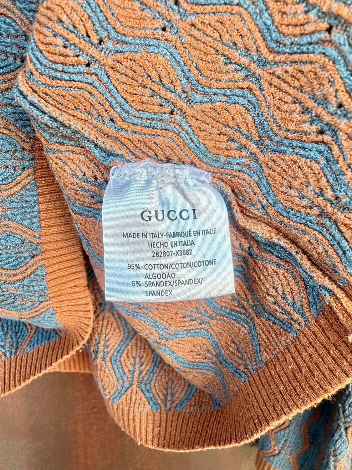 GUCCI 정품 코튼 니트스웨터 상품이미지4