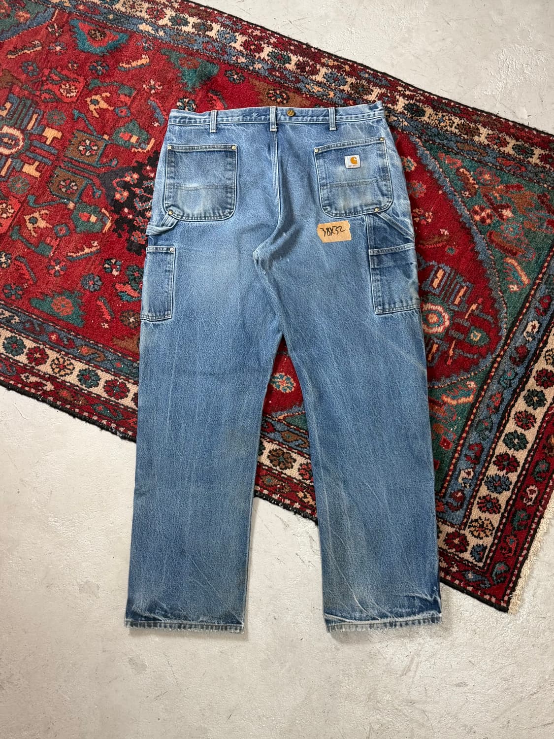 OG 칼하트 데님 더블니 칼하트 워크팬츠 썩블니 상품이미지4