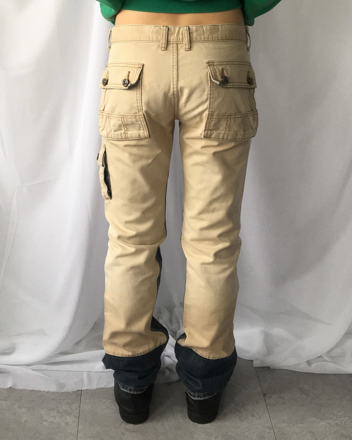 Damage pocket patch point denim pants 상품이미지8