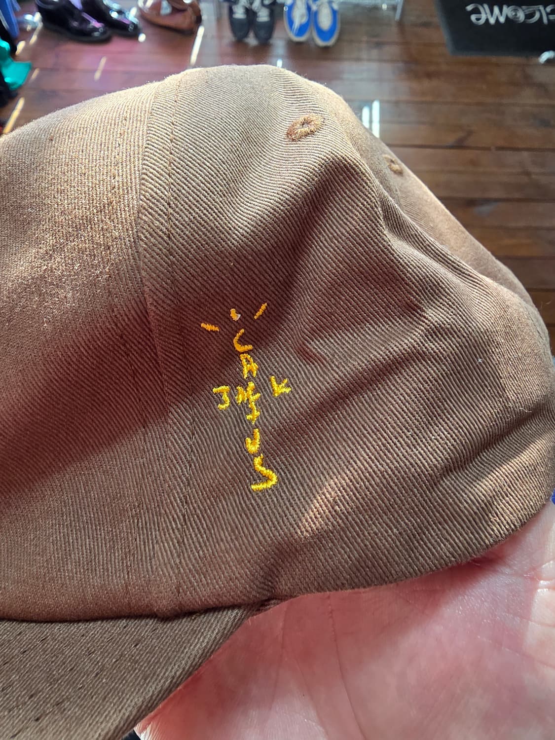 트레비스스캇 20f/w 6패널 캡 상품이미지2