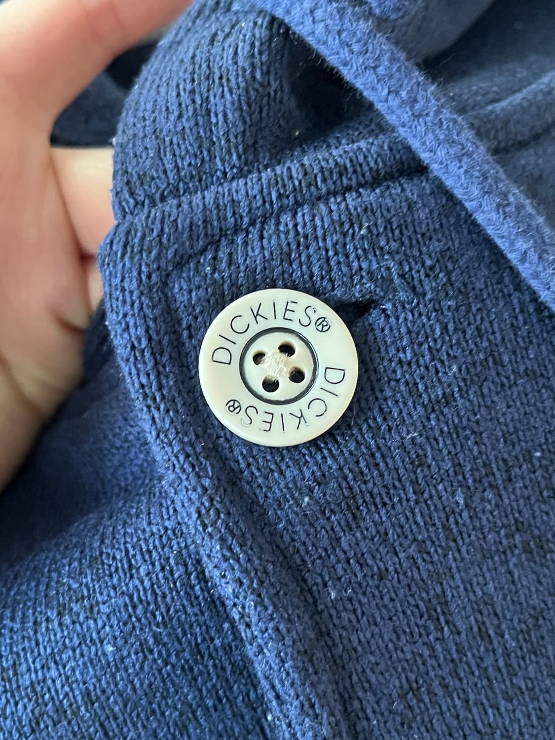 Dickies 네이비 배색 후드 스타디움 자켓 상품이미지7