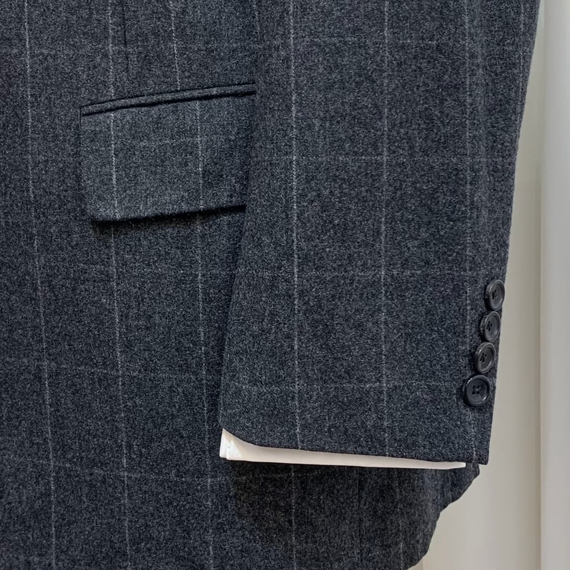 Turnbull Asser Renown 빈티지 플란넬 윈도페인 자켓 상품이미지6