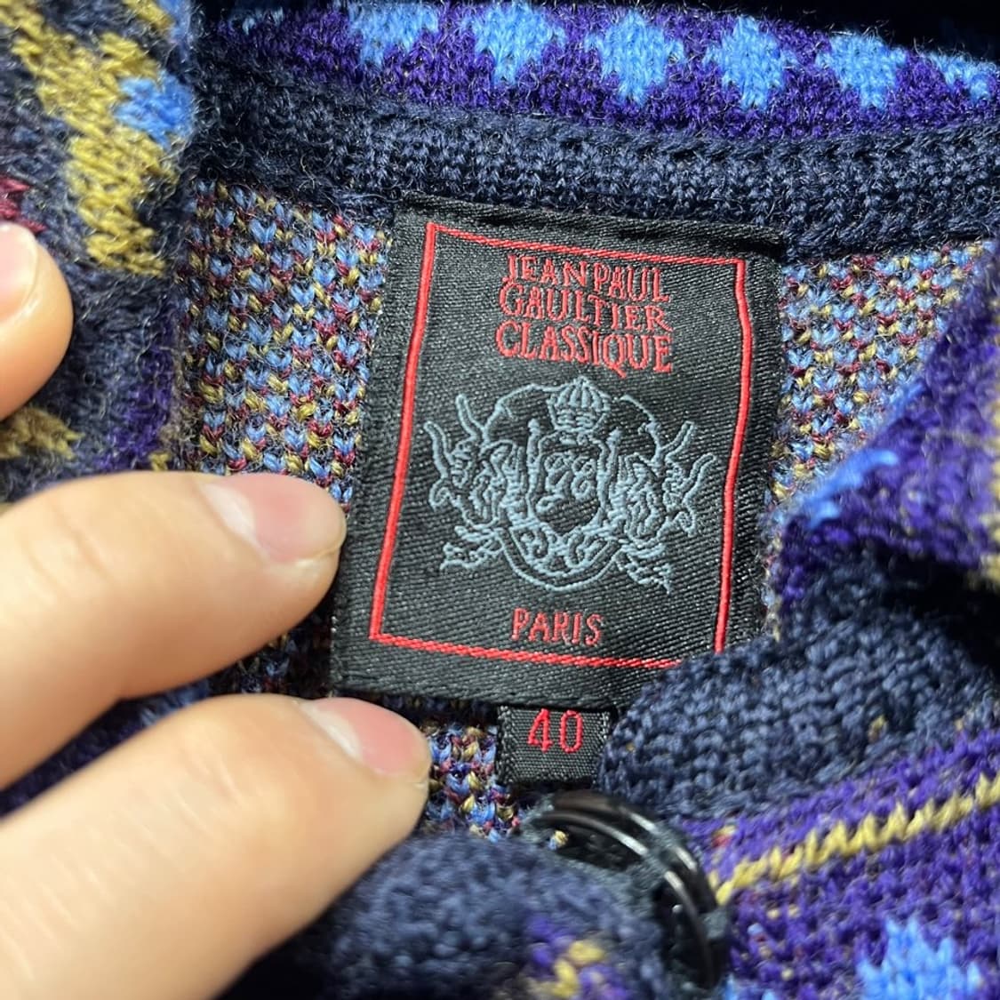 장폴 고띠테 클래시크 에스닉 롱가디건 상품이미지5