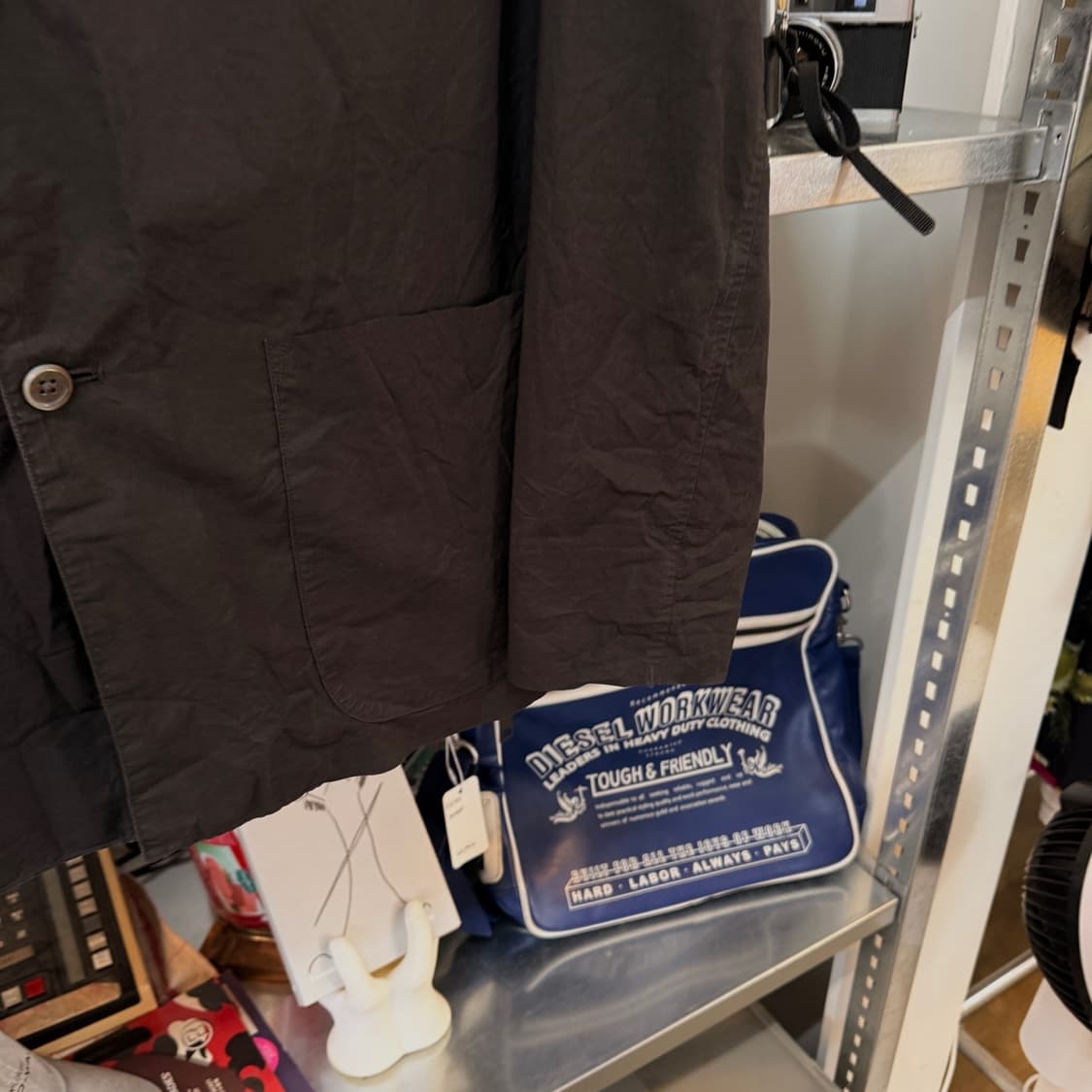 오라리 빔즈별주 라이트 코튼 2버튼 싱글벤트 자켓 5 상품이미지3