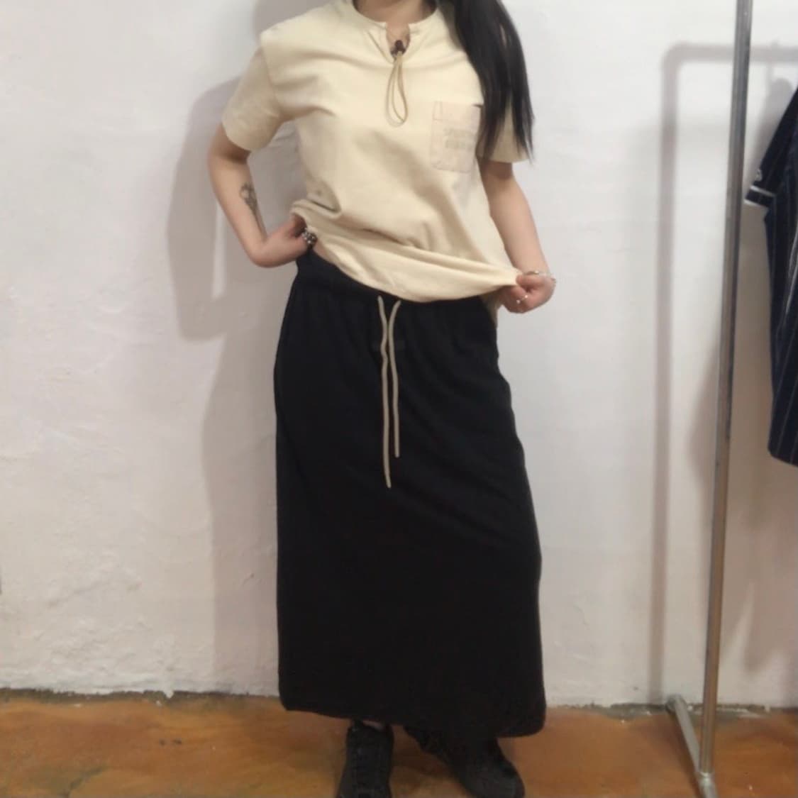 에센셜 스웨트 롱 스커트 / M 사이즈 상품이미지6