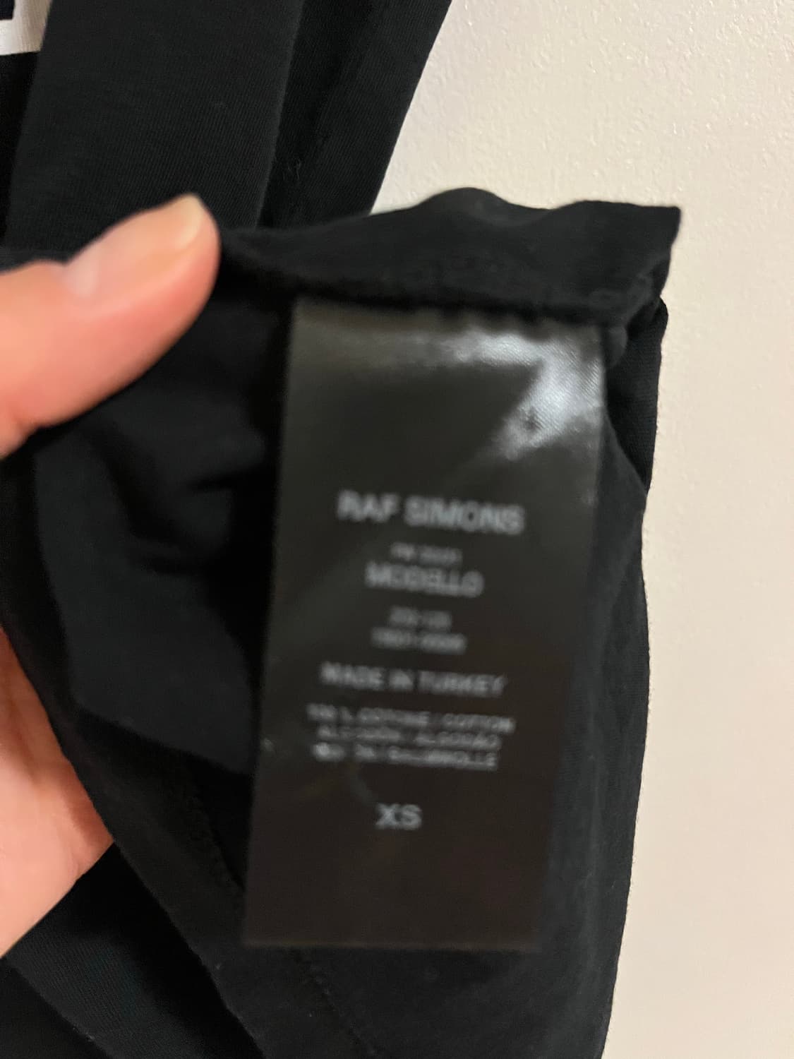 Raf Simons 그래픽 티셔츠 상품이미지4