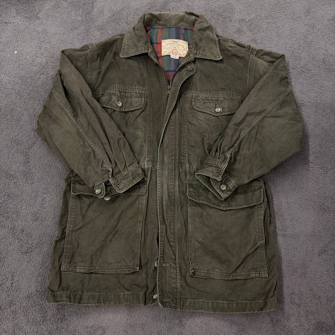 [ 정품/EL ] Lee 리 쌍방울 빈티지 야상 워크 자켓 상품이미지2