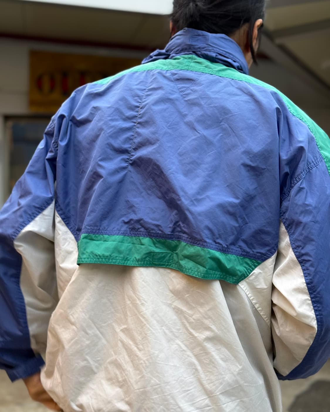 80‘s 울리치 나일론 집업 자켓 XL 상품이미지9