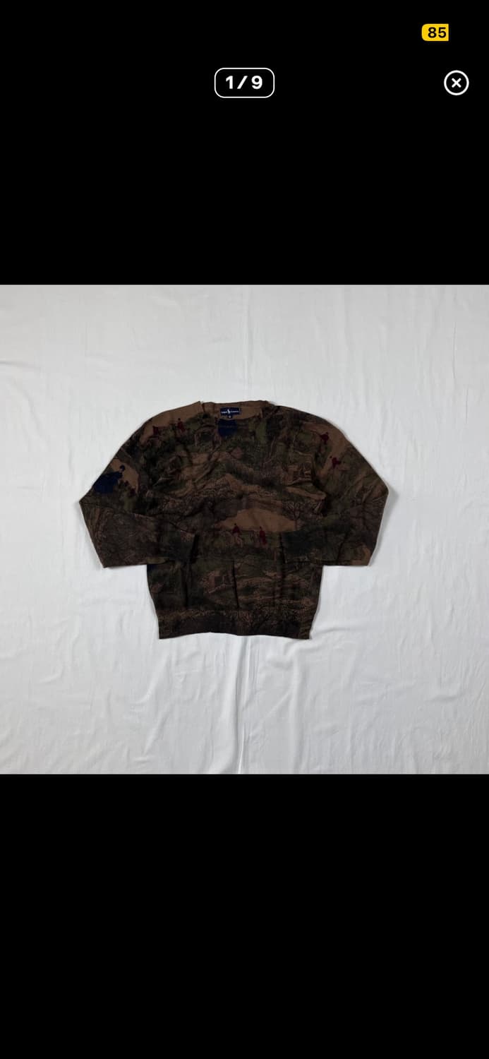 (첫번째 사진은 이전판매자분사진입니다) 폴로 니트 상품이미지1