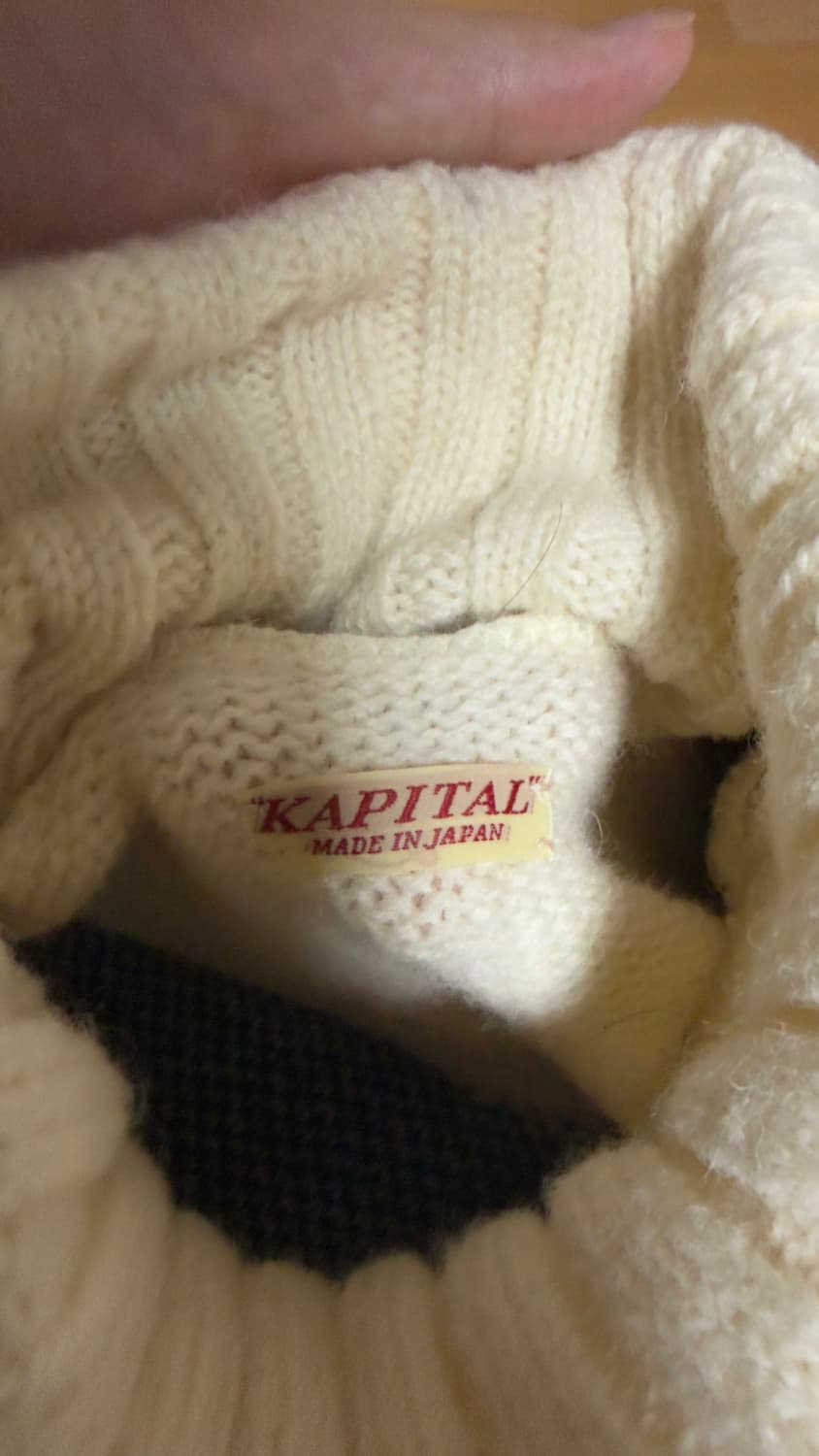 캐피탈 5G 올 하이넥 스웨터 상품이미지2