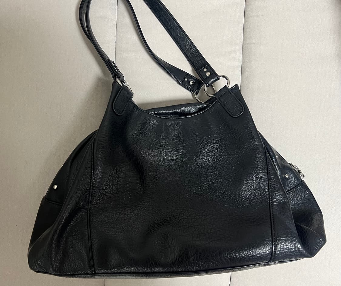 애즈온 보니타 빅백 블랙 상품이미지4