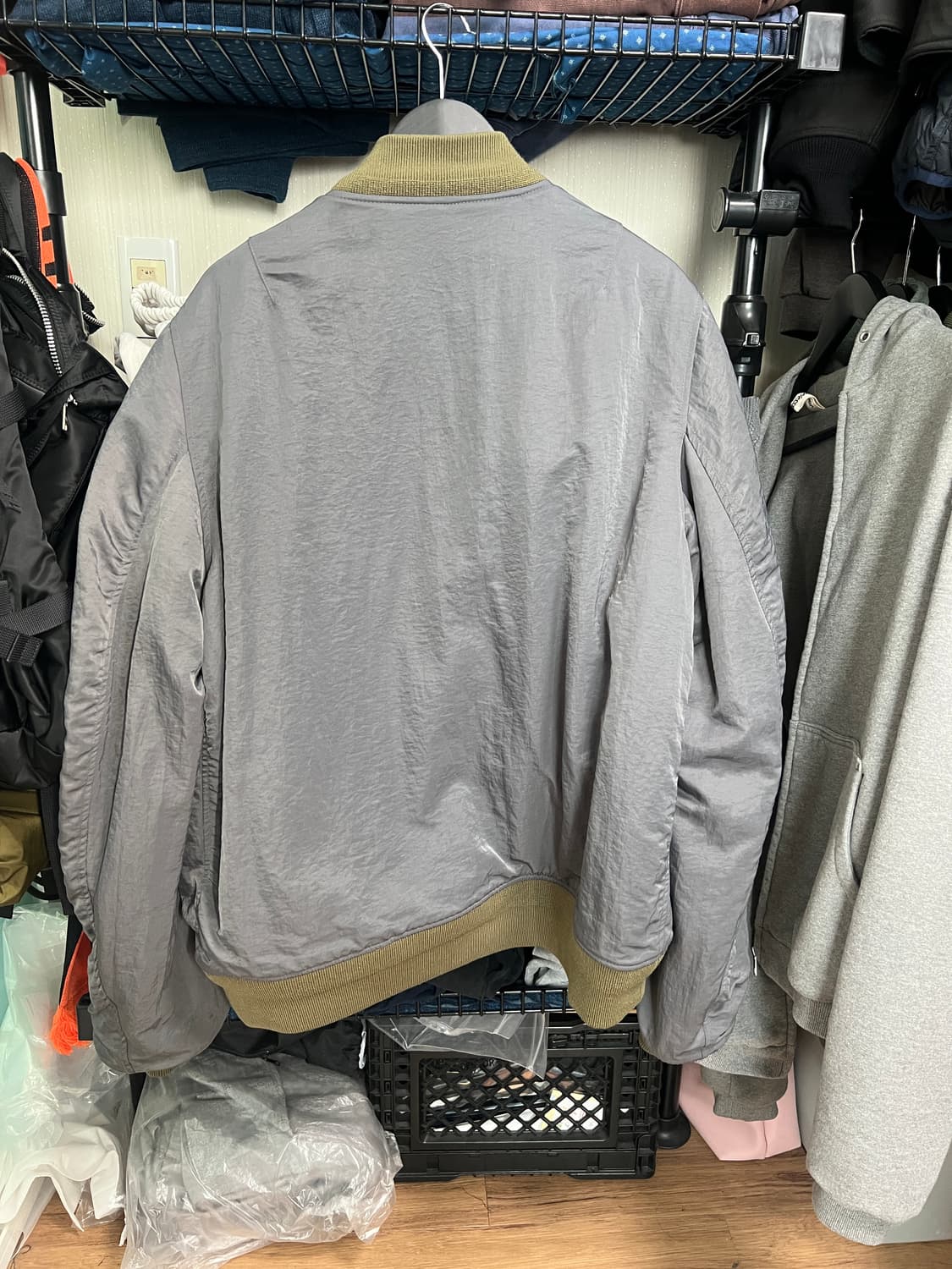 블랙아웃 ma-1  XL 상품이미지2