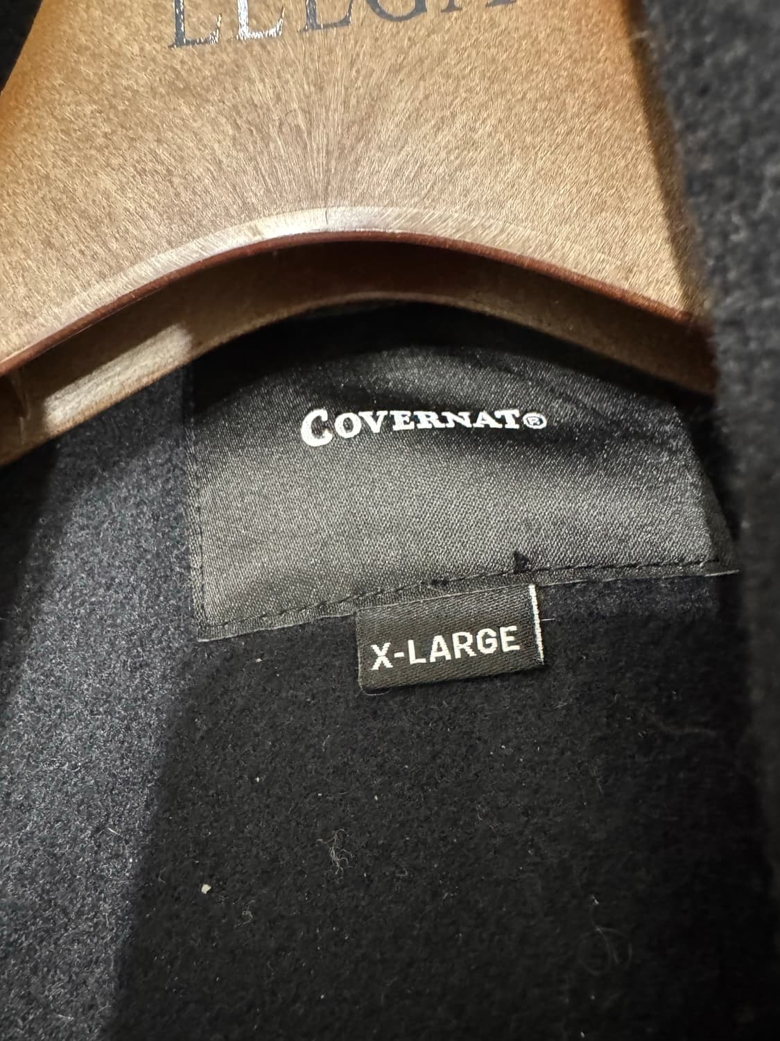 커버낫 캐시미어 피코트 네이비 상품이미지3