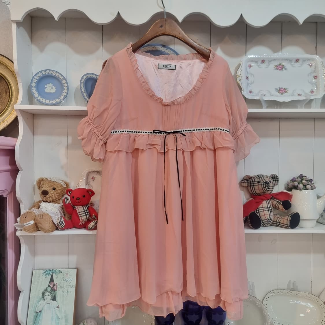 쉬폰 튜닉 원피스 상품이미지3