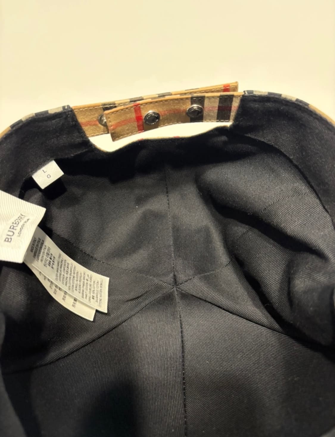 버버리모자 L 상품이미지7