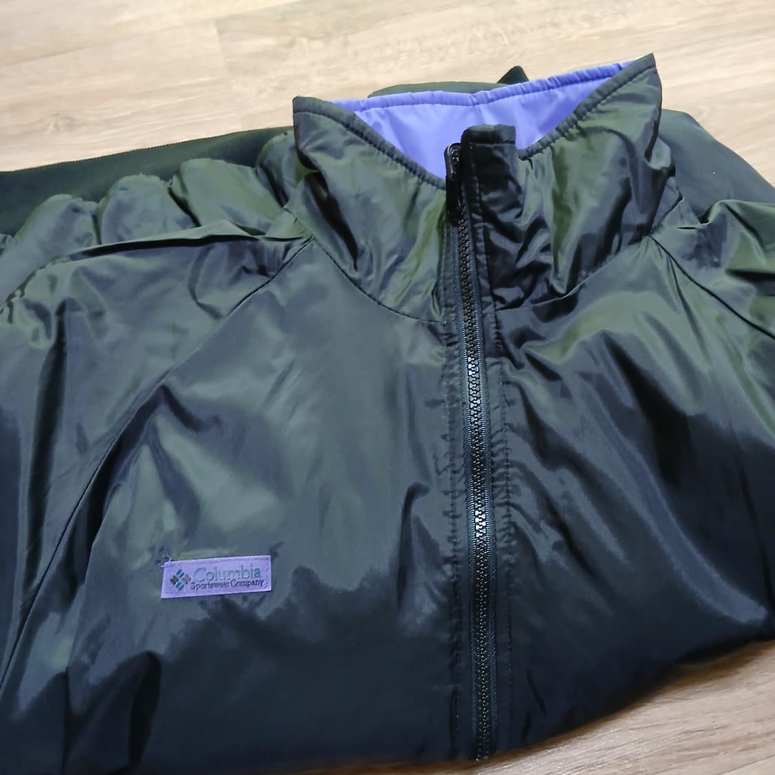 Columbia 컬럼비아 양면 점퍼 나일론 자켓 패딩 콜롬비아 상품이미지7