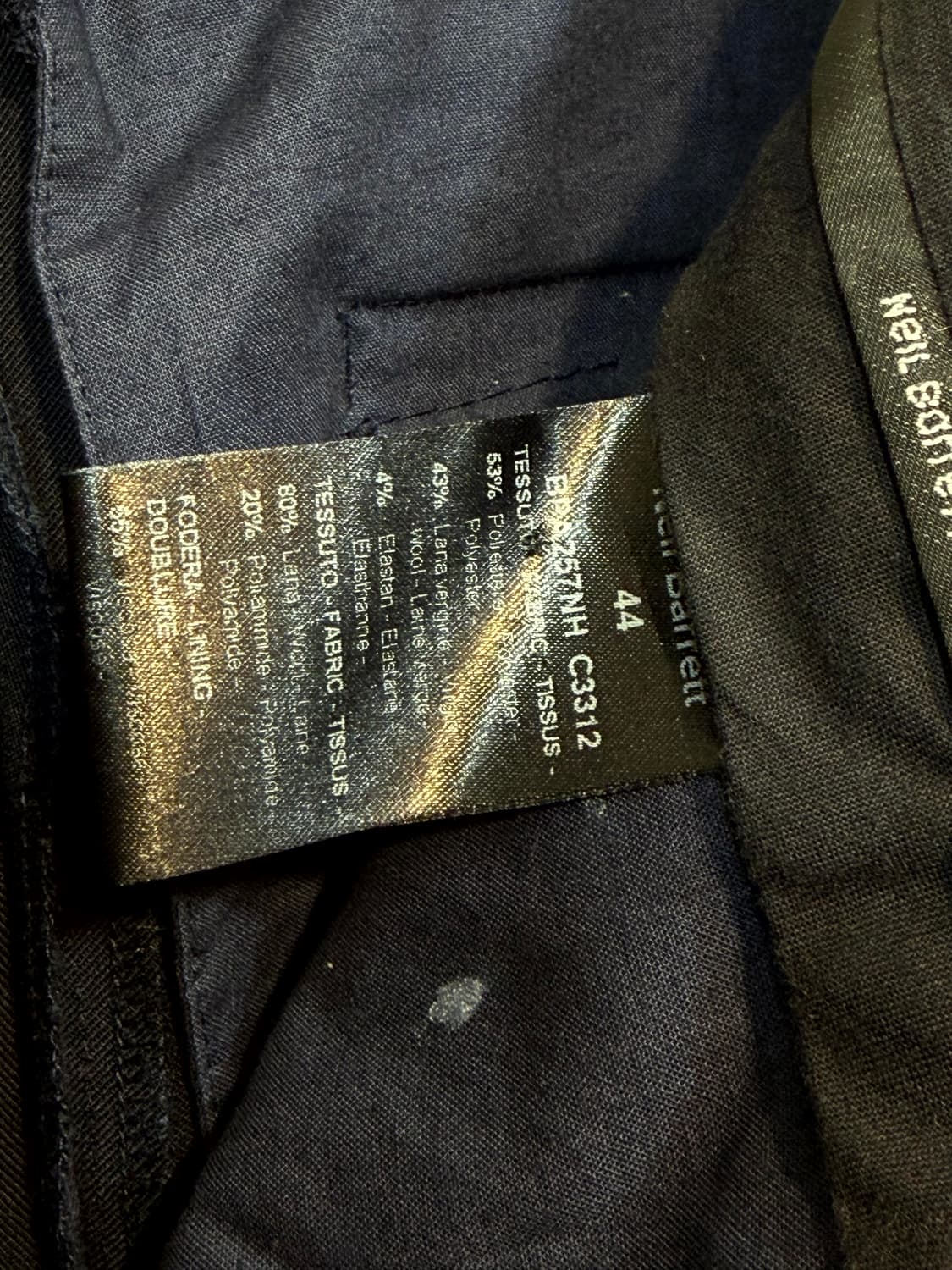 Neil Barrett Tuxedo (30, Made In Italy) 상품이미지9