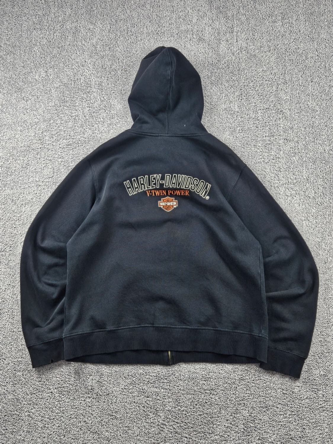할리데이비슨 V-TWIN POWER 스웻 후드집업 ( L )/ 11316 상품이미지1