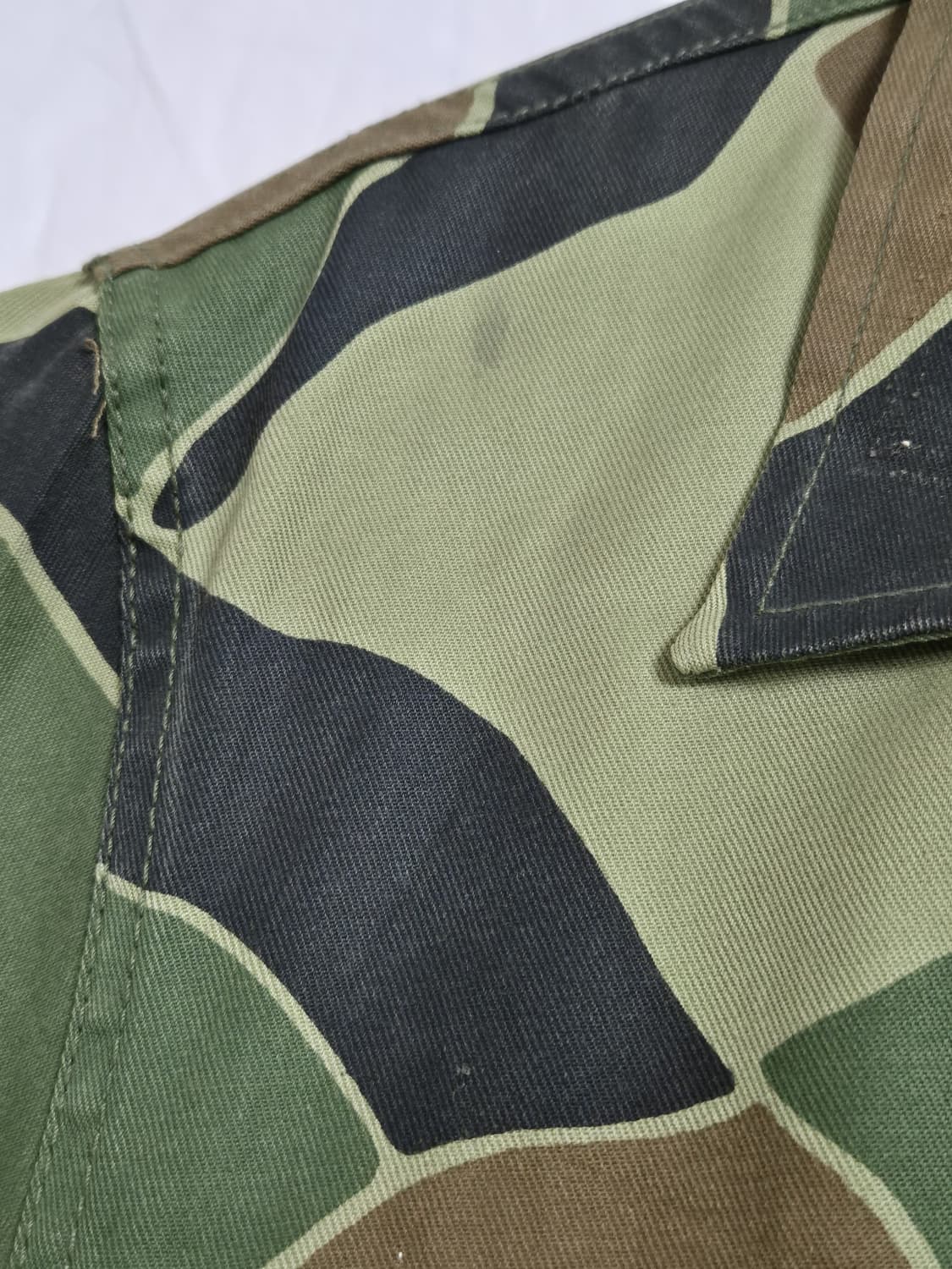 국군 구형 UDU 해상 정보사 벽돌무늬 개조 전투복 상의 (S) 상품이미지5
