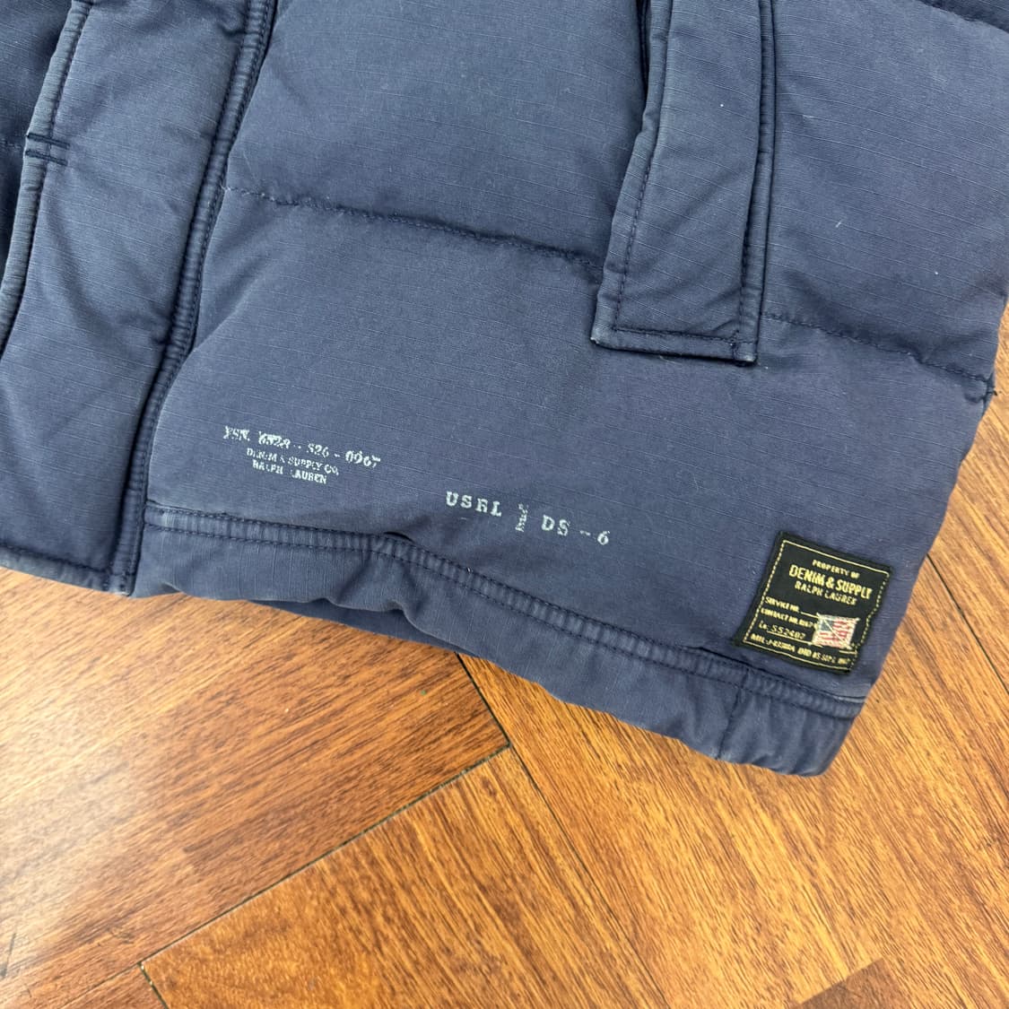 L(105) 폴로 랄프로렌 데님앤서플라이 빈티지 패딩 조끼  상품이미지6