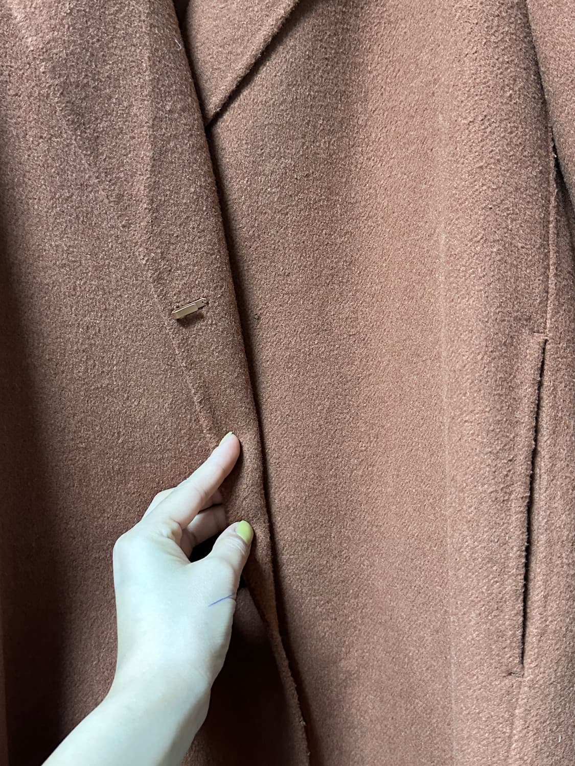 더틸버리 여성 핸드메이드코트 울코트 88-90-160 (66사이즈) 상품이미지4