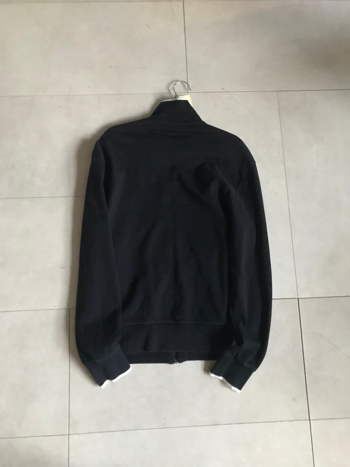 폴로 블랙 화이트 집업 상품이미지10