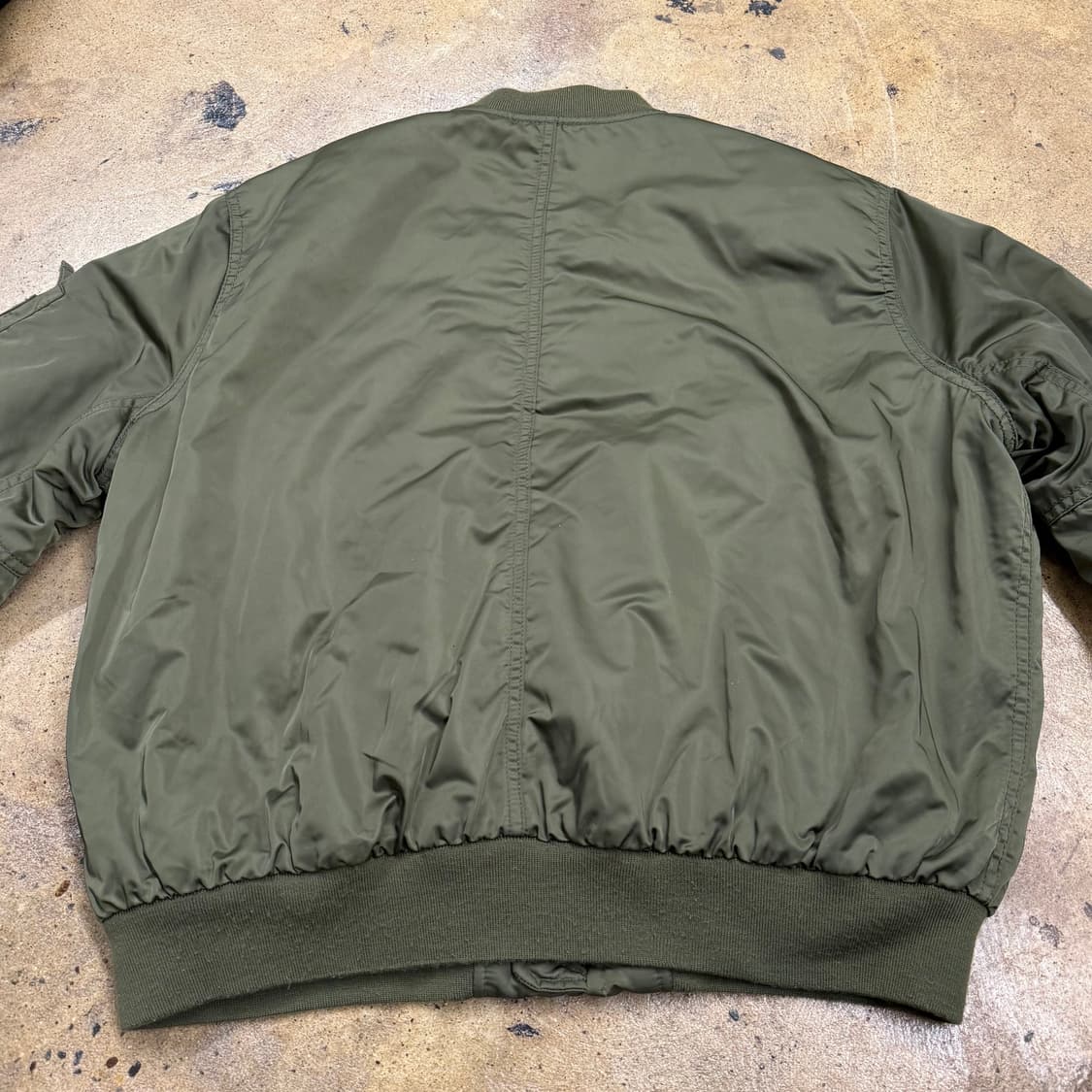 [정품/L] GAP 갭 항공점퍼 카키 b8 상품이미지4